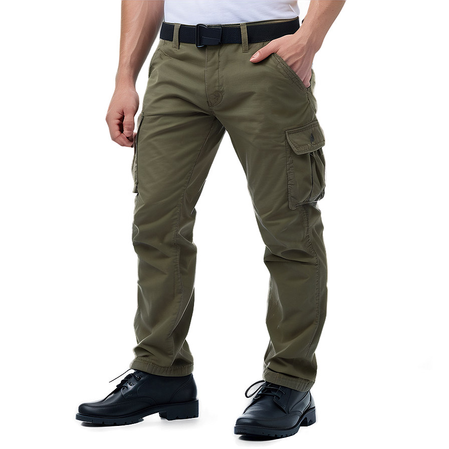 Slim Fit Cargo Pants Png 06132024 PNG Image