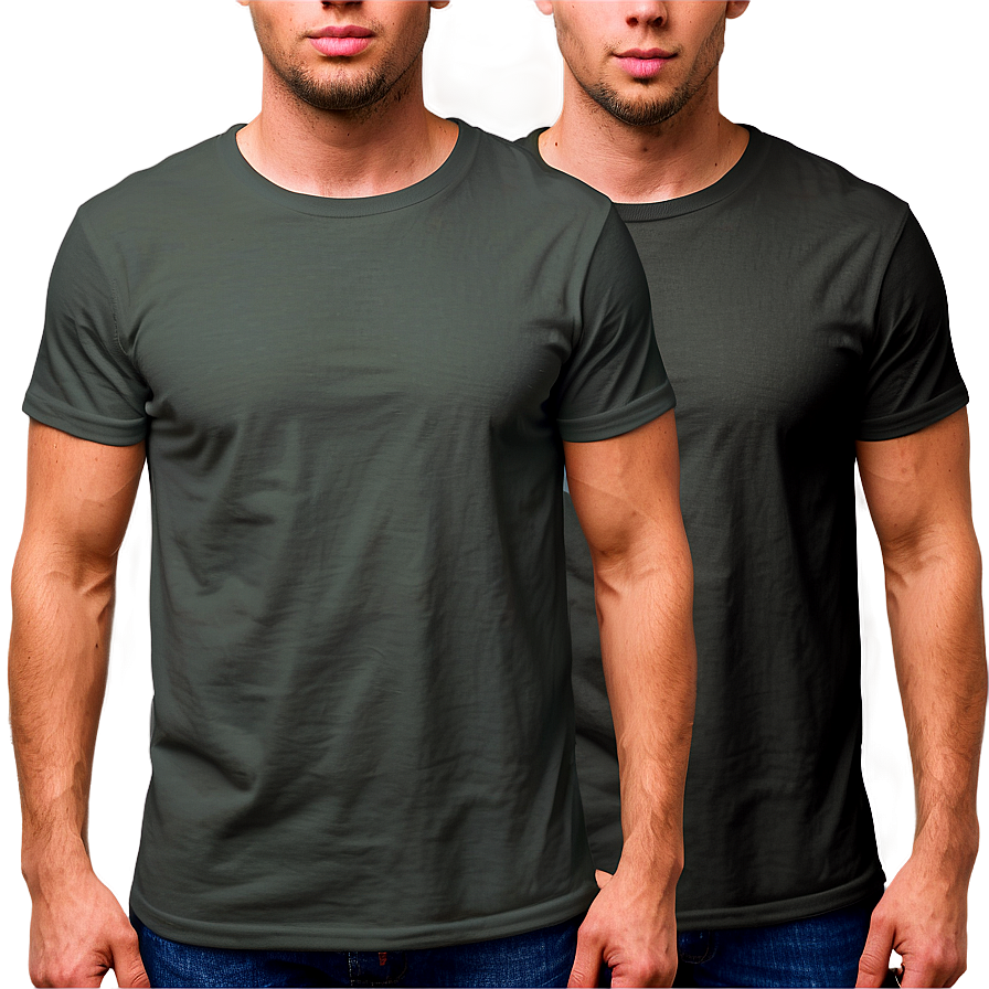 Slim Fit T Shirt Mockup Png Xvg PNG Image