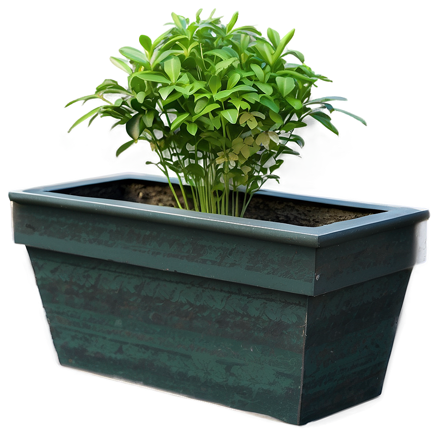 Slim Planter Box Png 25 PNG Image