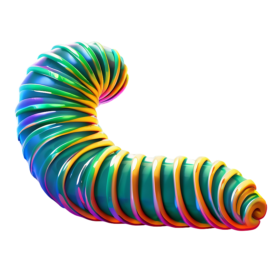 Slinky Worm Toy Png Mlg13 PNG Image