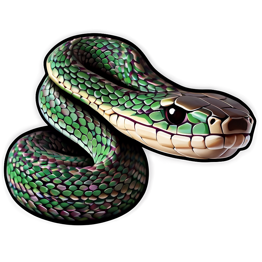 Slithering Snake Illustration Png 71 PNG Image