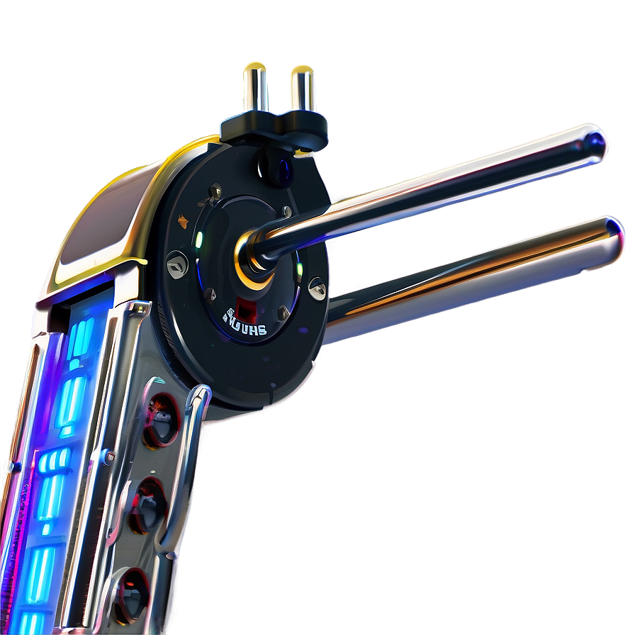 Slot Machine Arm Closeup PNG Image