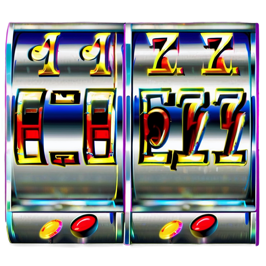 Slot Machine Reels Spinning PNG Image