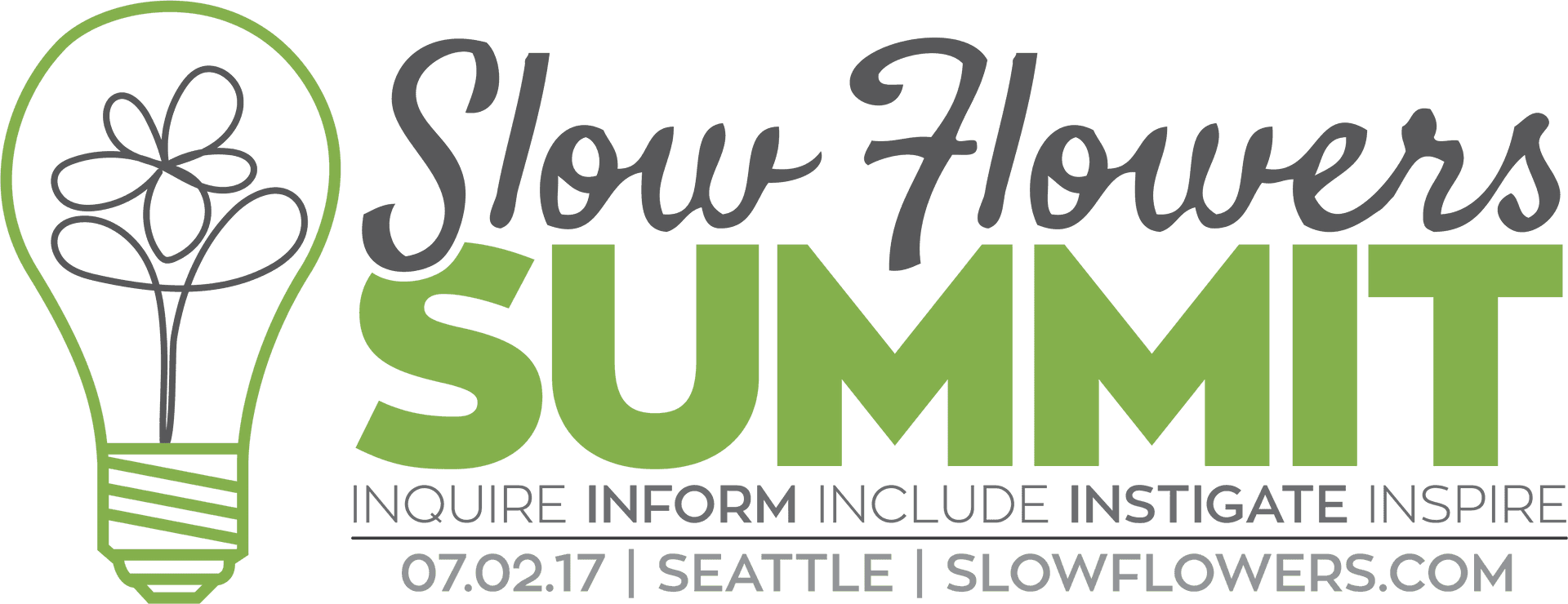 Slow Flowers Summit2017 Logo PNG Image