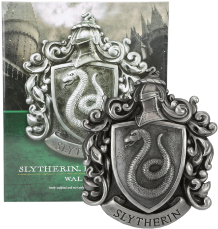 Slytherin House Crest Artwork PNG Image