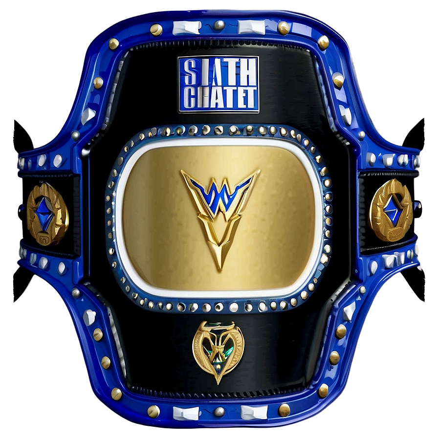 Smackdown Championship Belt Png Mkv PNG Image