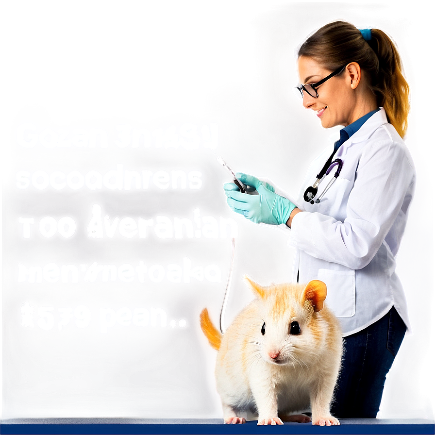 Small Animal Veterinarian Png Qfd PNG Image