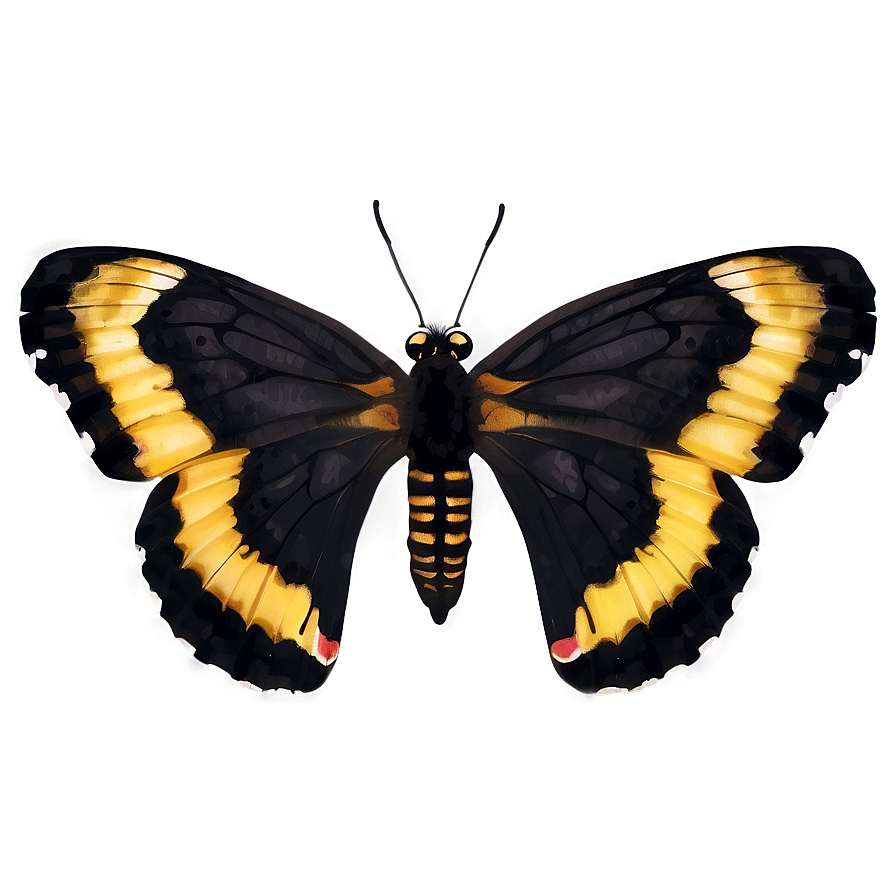 Small Black Butterfly Png Tjp PNG Image