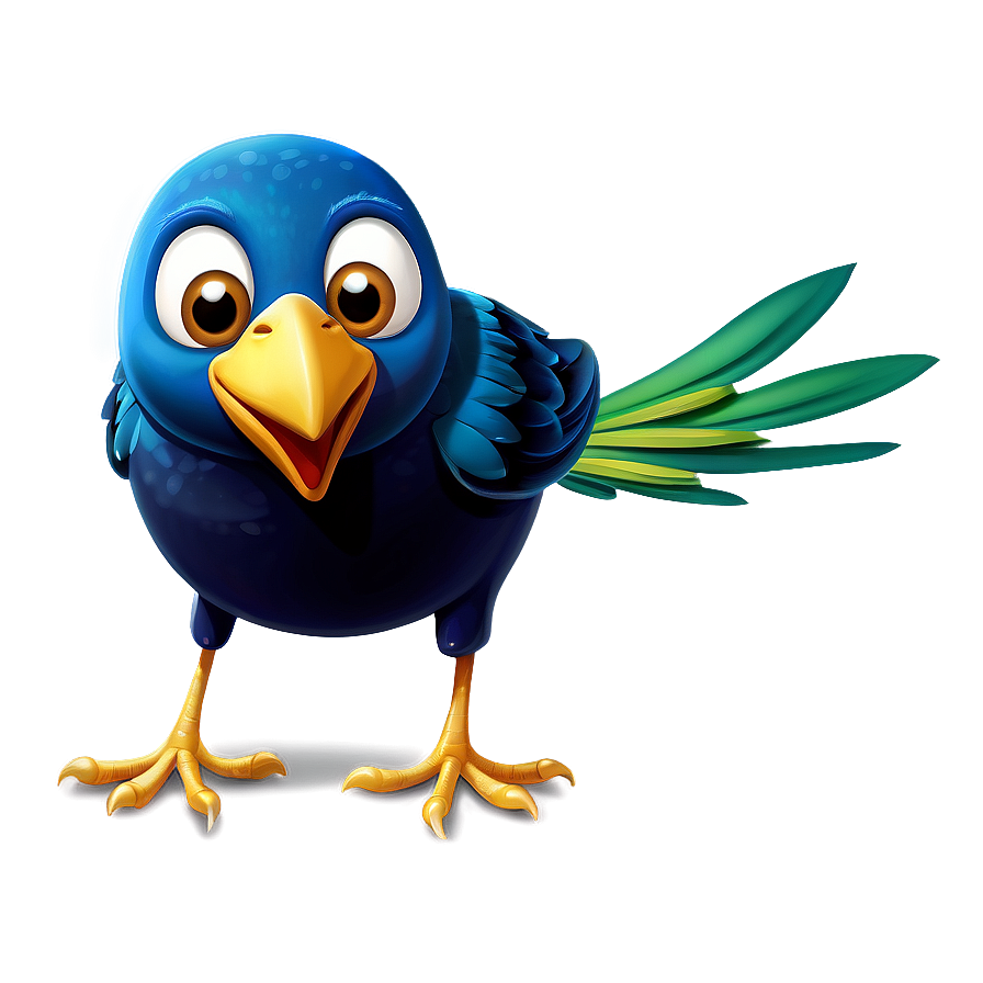 Small Cartoon Bird Png Nxh18 PNG Image