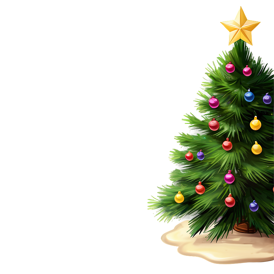 Small Christmas Tree Png Lfv PNG Image