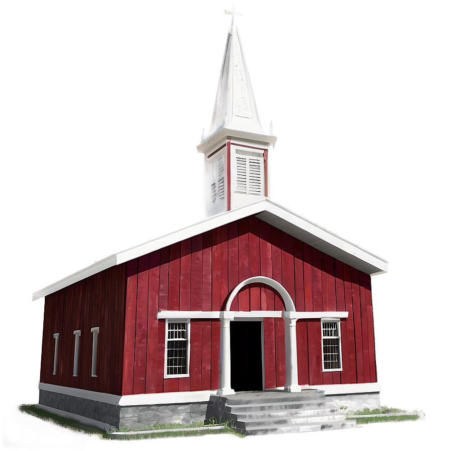 Small Country Church Png Bvs14 PNG Image