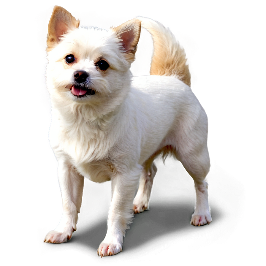 Small Dog In Snow Png Anb PNG Image