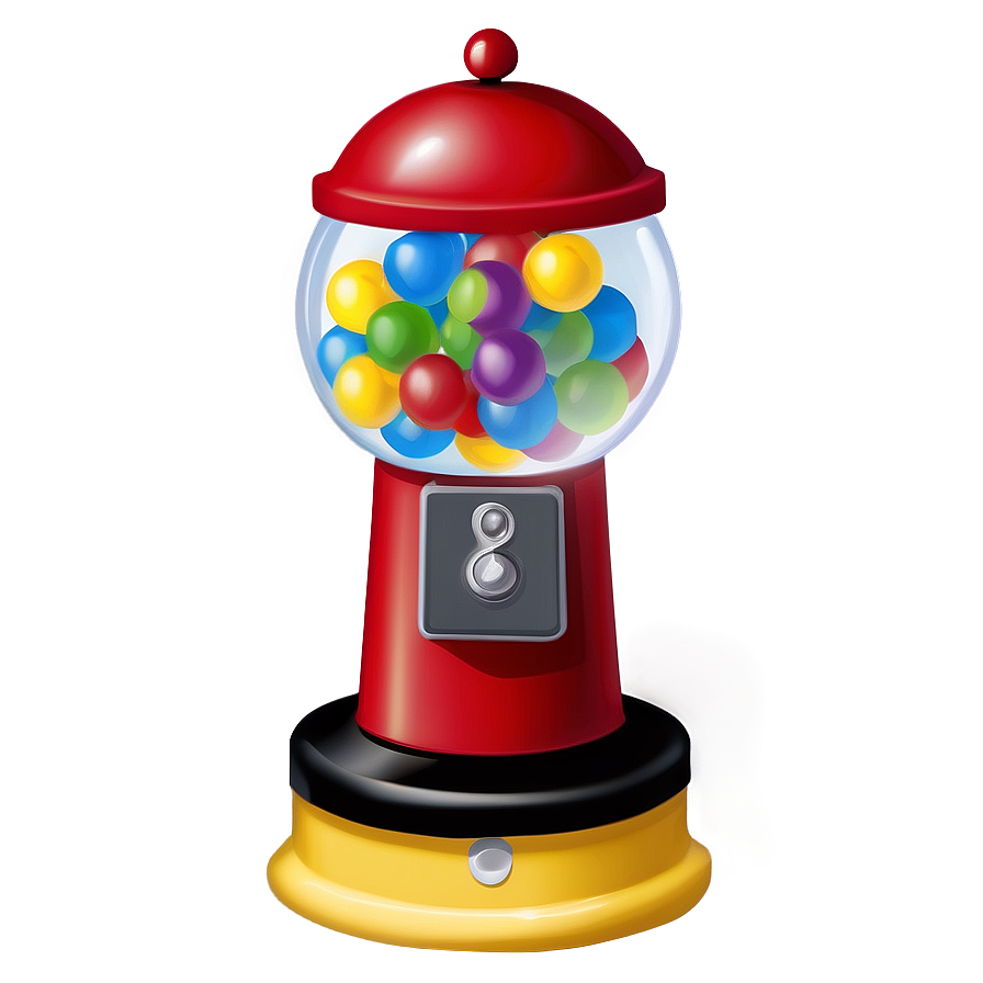 Small Gumball Machine Png 06292024 PNG Image