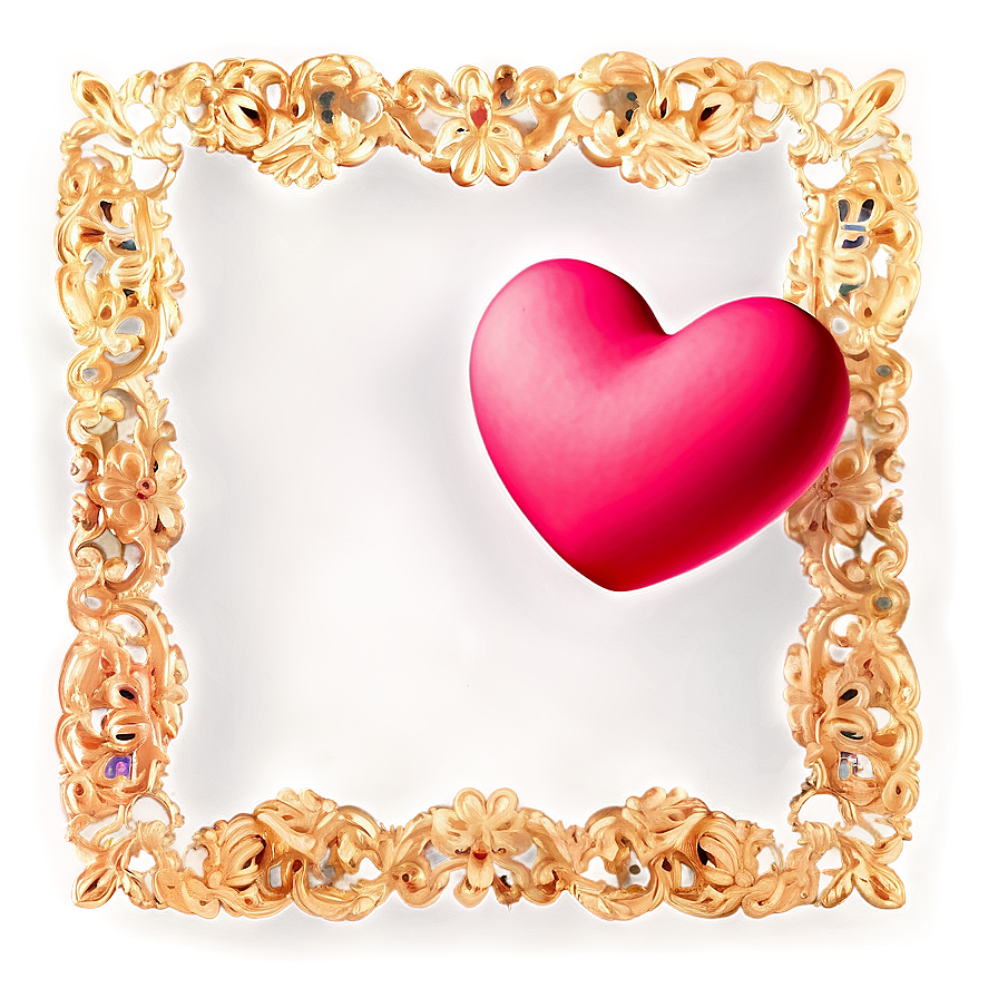 Small Heart Frame Png Xpg PNG Image