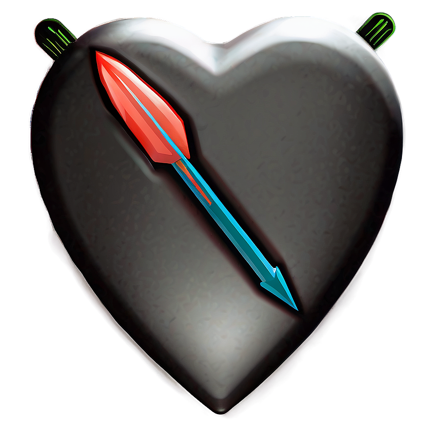 Small Heart With Arrow Png 06212024 PNG Image