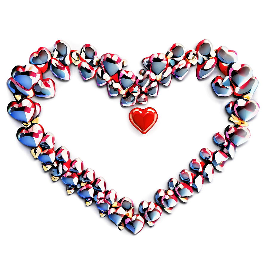 Small Hearts Png Gkf PNG Image