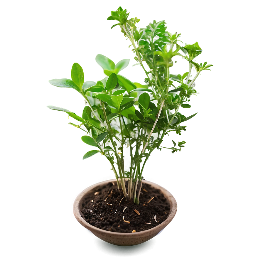 Small Herb Plant Png Jhb6 PNG Image