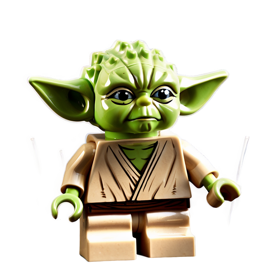 Small Lego Yoda Picture Png Ree PNG Image