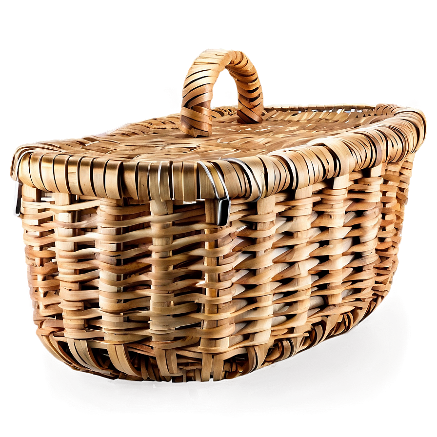 Small Picnic Basket Png 06122024 PNG Image