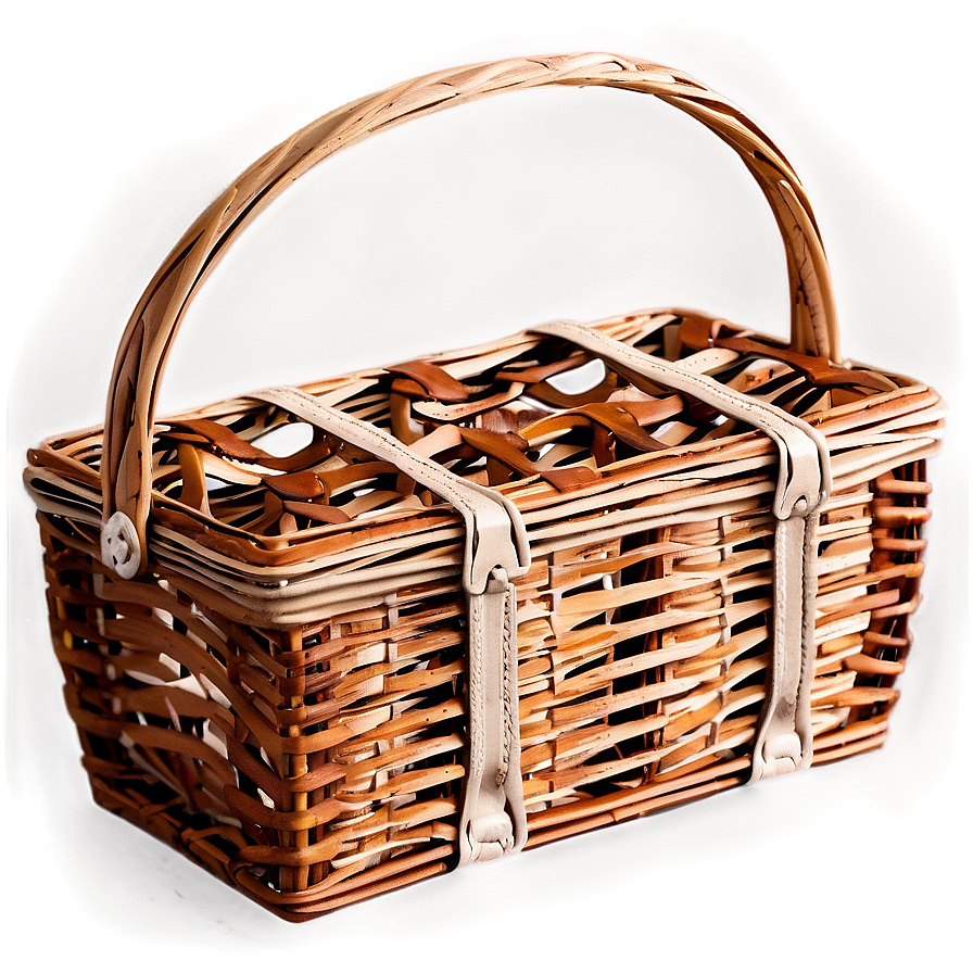 Small Picnic Basket Png Wjl24 PNG Image