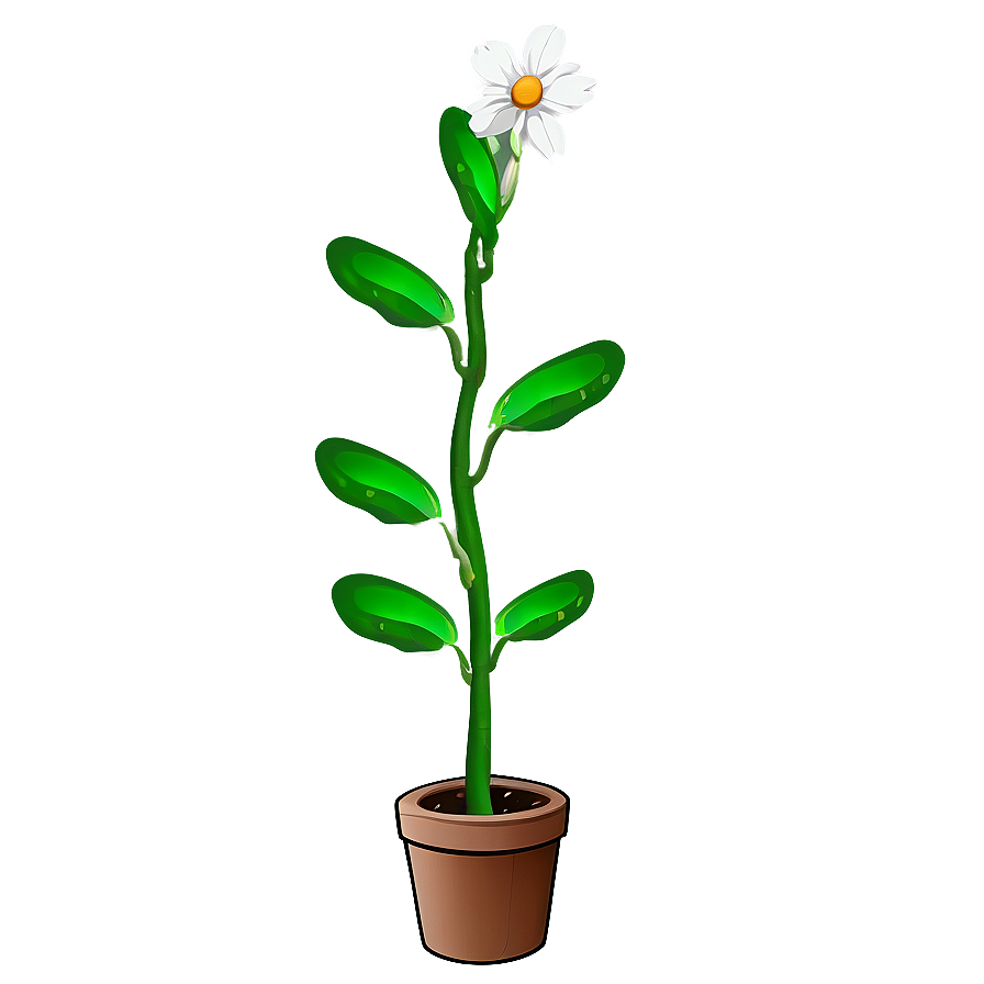 Small Plant With Flowers Png 06132024 PNG Image