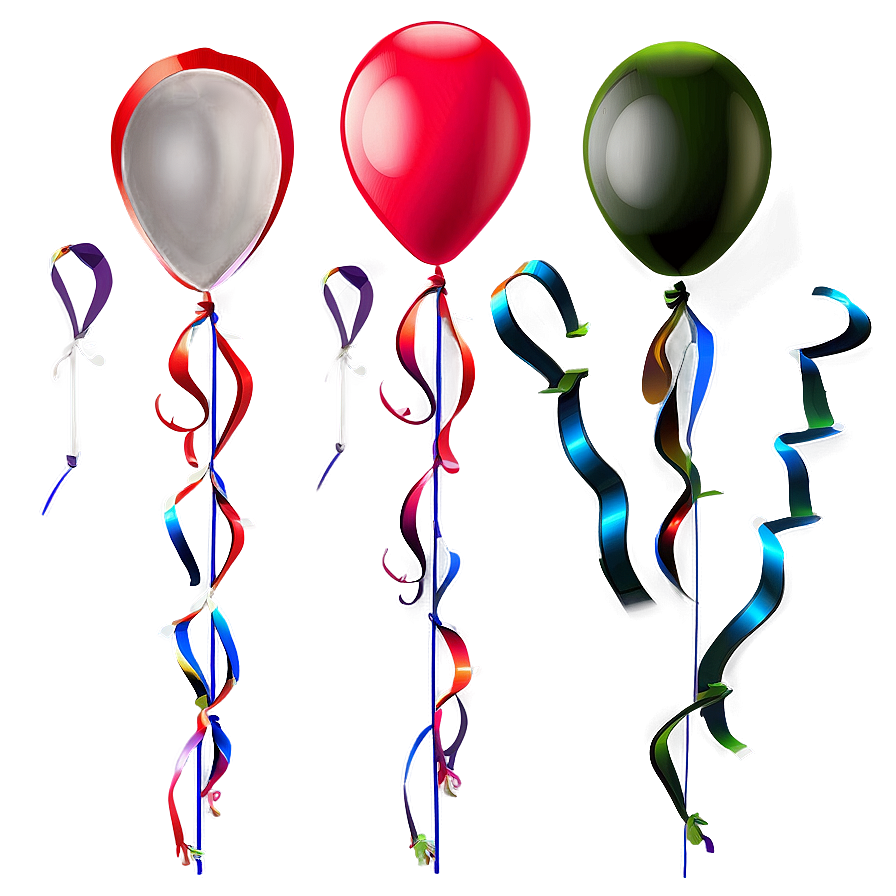 Small Red Balloons Png Gru25 PNG Image