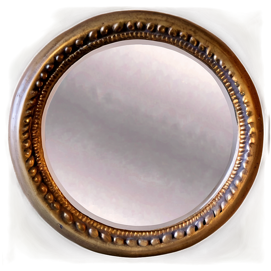 Small Round Mirror Png Xsc PNG Image