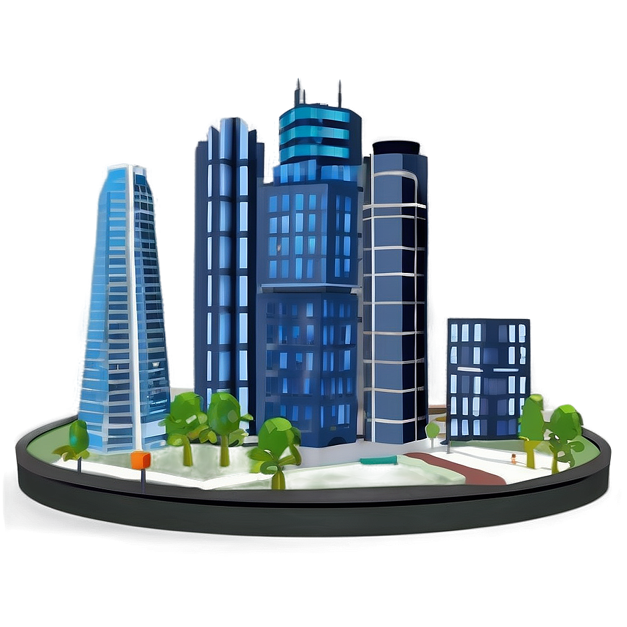 Smart City Technology Layout Png Hbr PNG Image