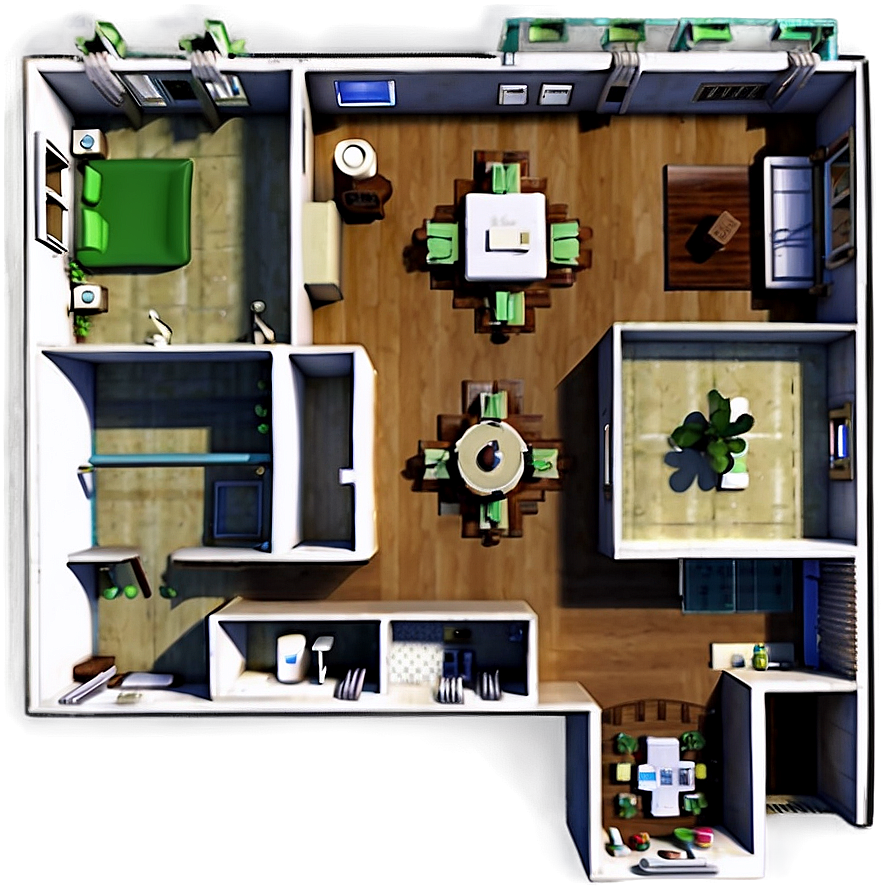 Smart Home Floor Plan Png Tbg69 PNG Image