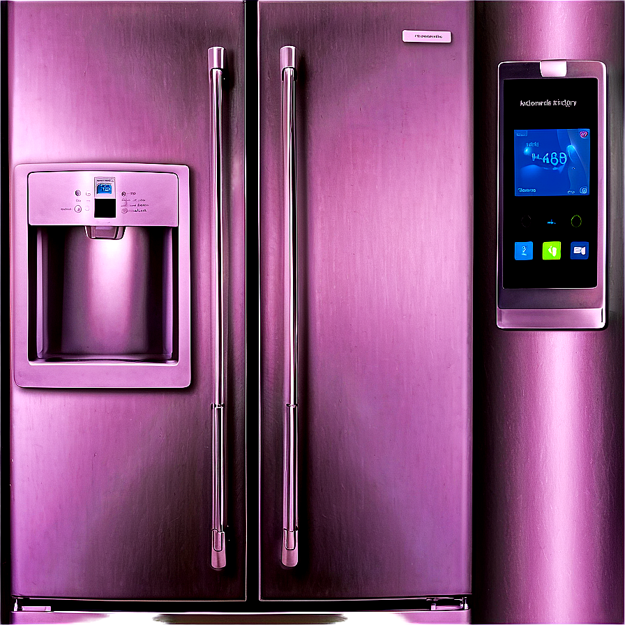 Smart Home Refrigerator Png Kfu62 PNG Image