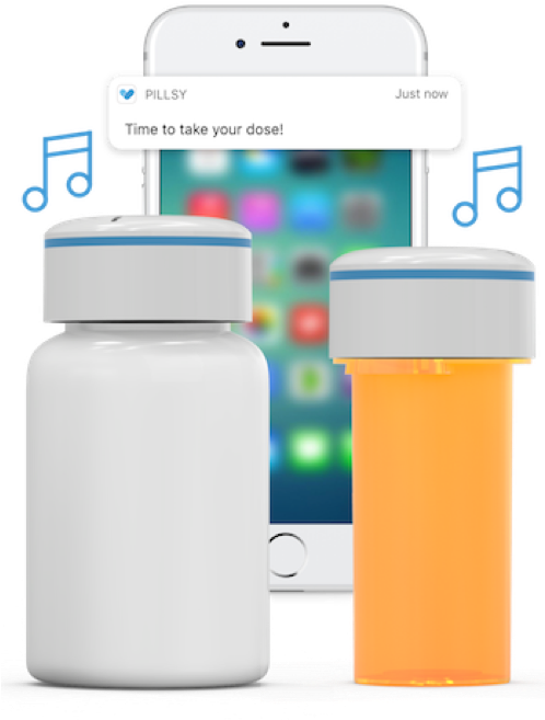 Smart Medication Reminder Setup PNG Image