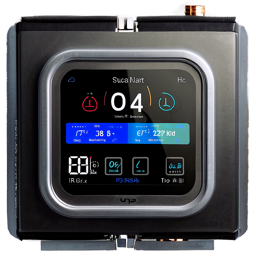 Smart Thermostat With Ai Png 11 PNG Image