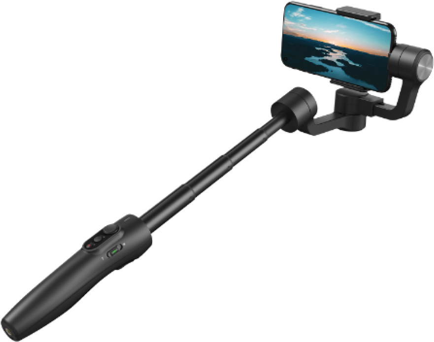 Smartphone Gimbal Selfie Stick PNG Image