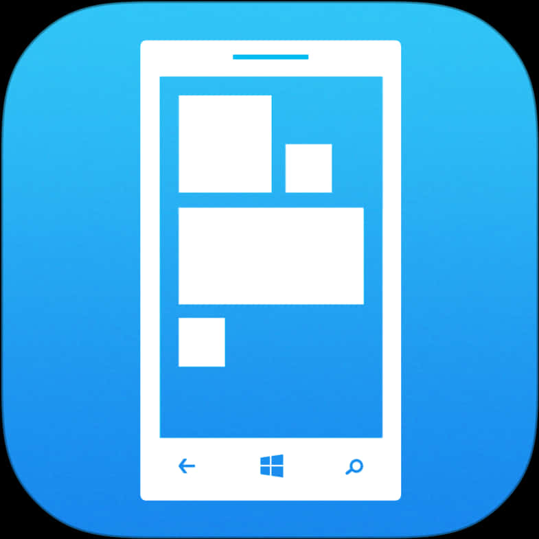 Smartphone Interface Icon PNG Image