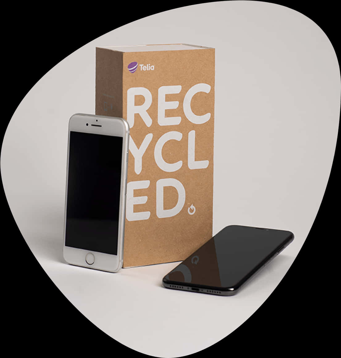 Smartphone Recycling Concept PNG Image