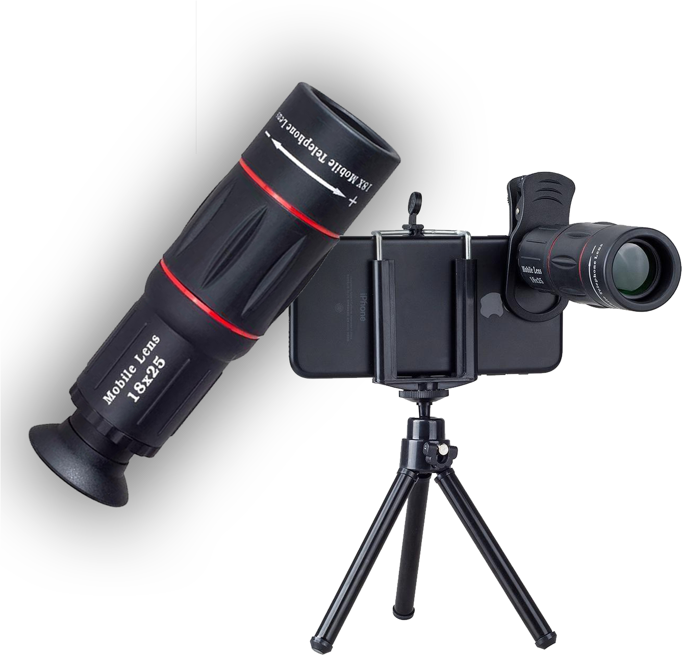 Smartphone Telescope Attachment PNG Image