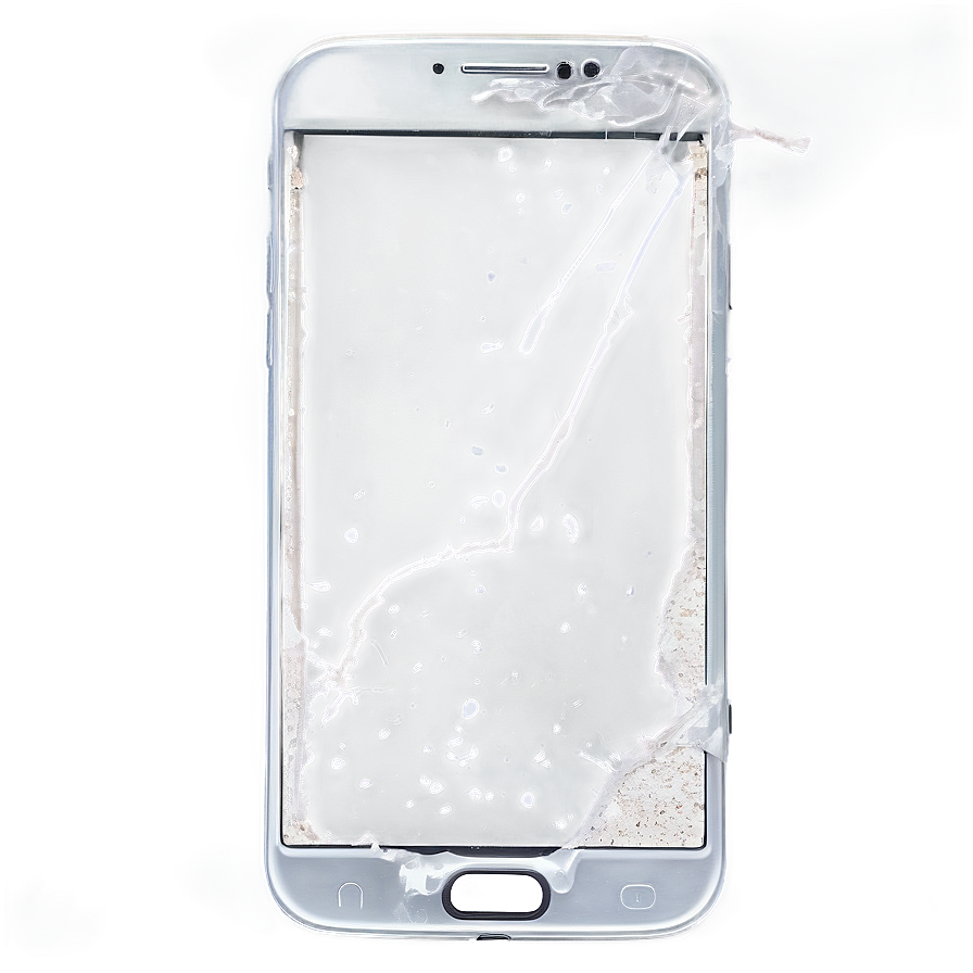 Smashed Smartphone Screen Png Yrn59 PNG Image