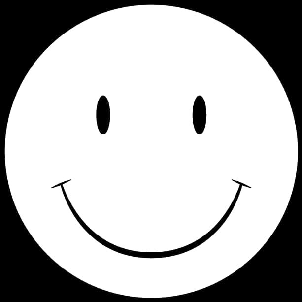 Smiley Face Icon Simple PNG Image