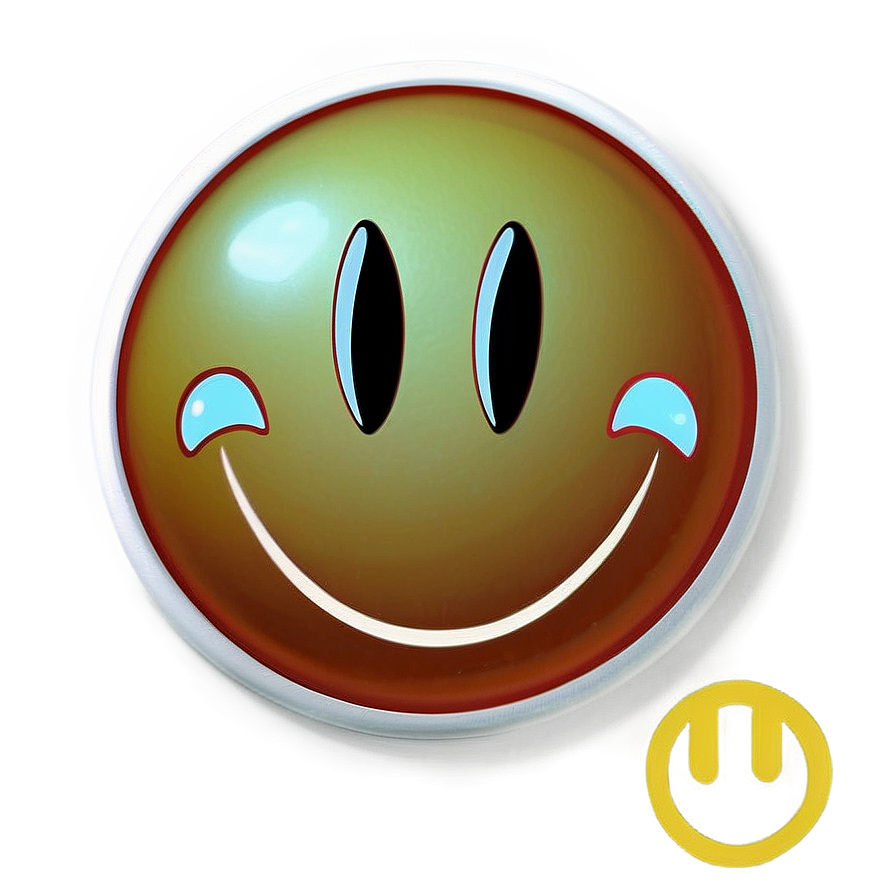 Smiley Face Sticker For Event Png Alx98 PNG Image