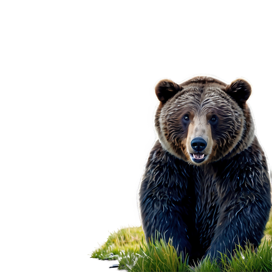 Smiling Bear Cartoon Png Ngg70 PNG Image