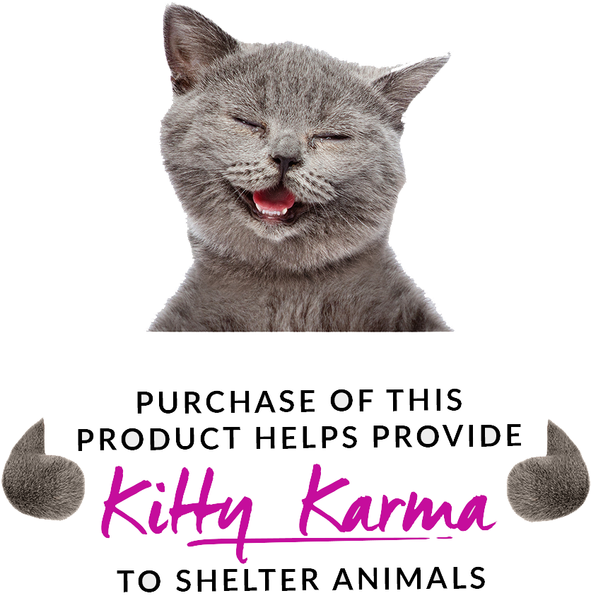 Smiling Cat Kitty Karma Ad PNG Image