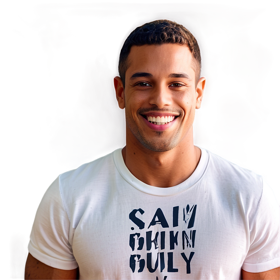 Smiling Cool Guy Cartoon Png Omo PNG Image