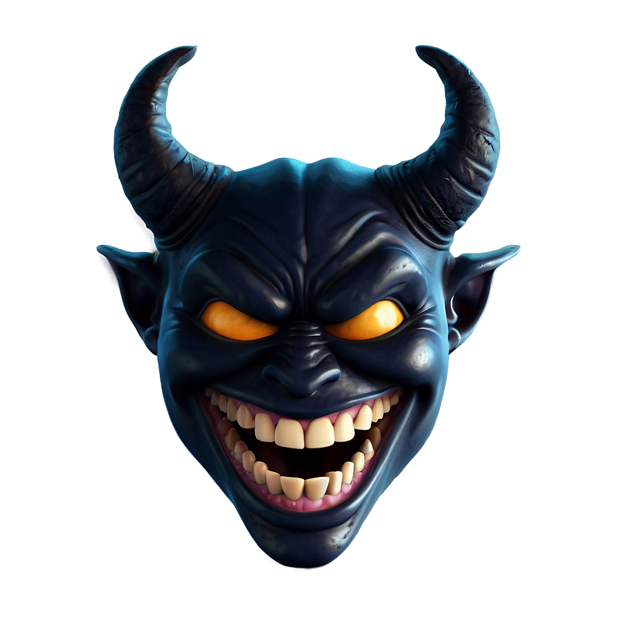 Smiling Devil Emoji Png 05252024 PNG Image