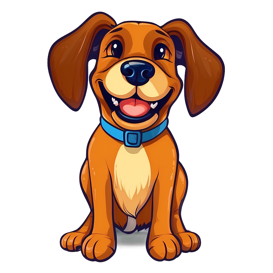 Smiling Dog Face Clipart Png Bsw71 PNG Image