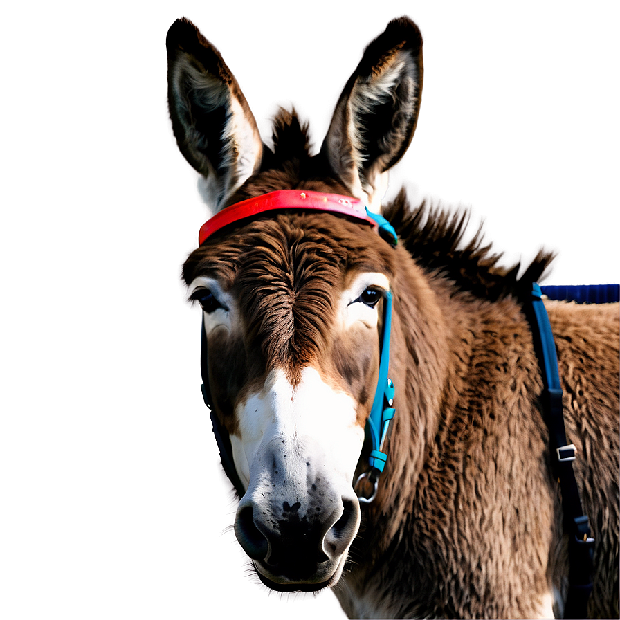 Smiling Donkey Graphic Png 2 PNG Image