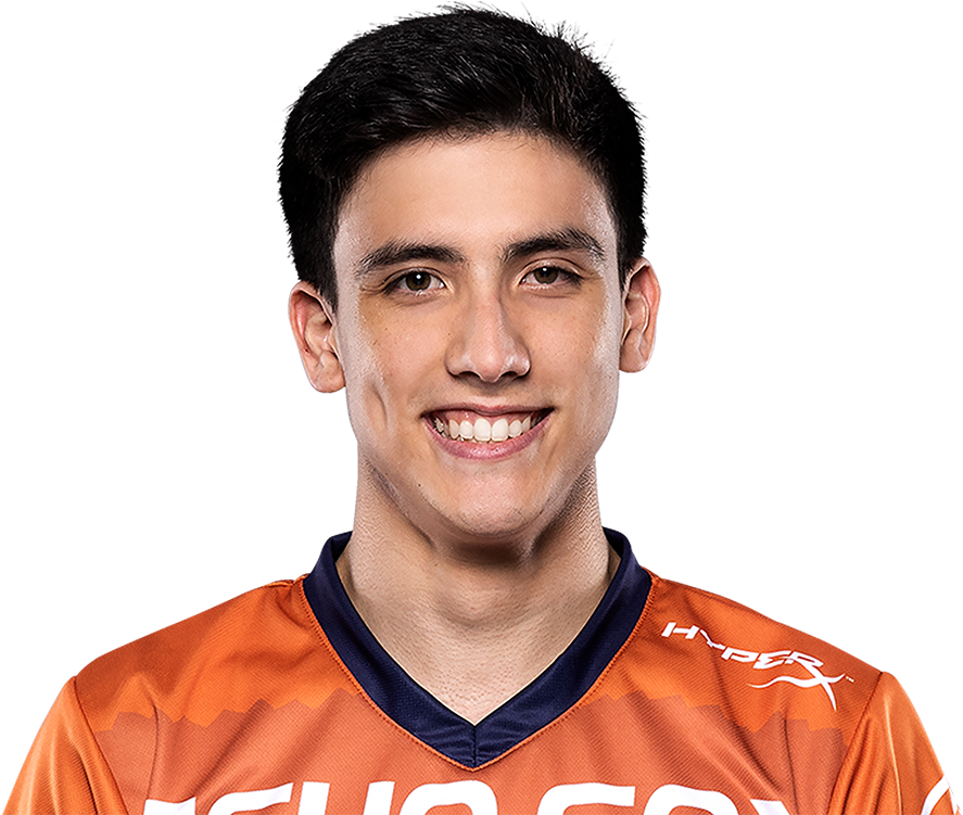 Smiling Esports Player Portrait PNG Image