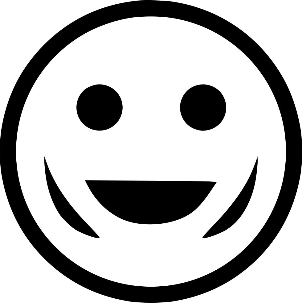 Smiling Face Emoji Graphic PNG Image