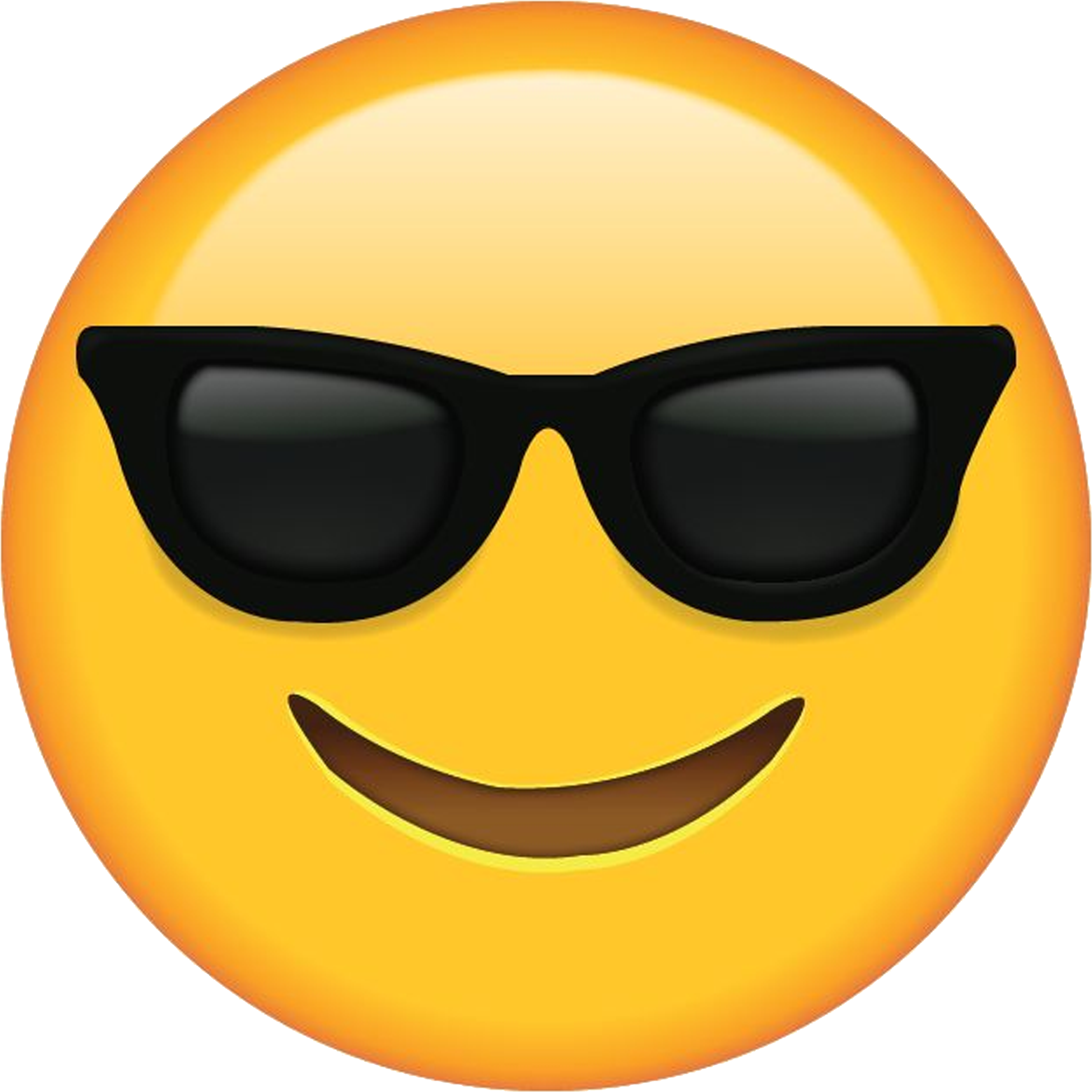 Smiling Face With Sunglasses Emoji PNG Image