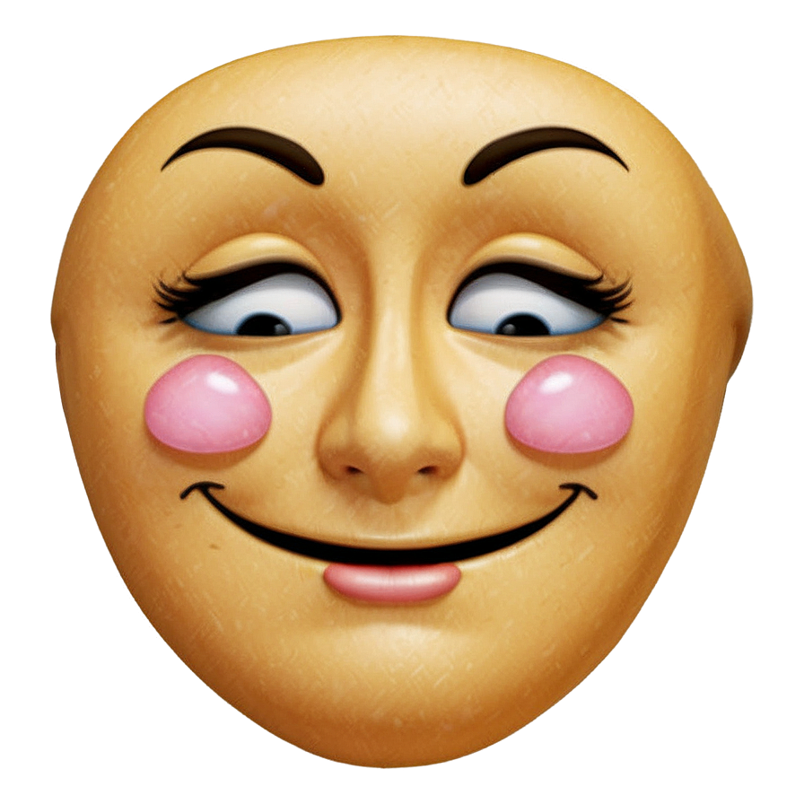 Smiling Face With Tear Emoji Png Edb PNG Image