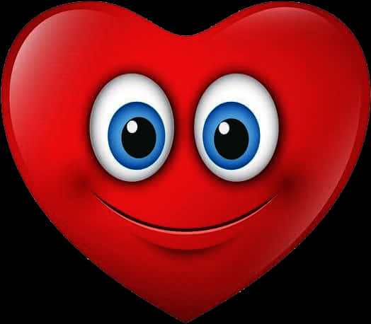 Smiling Heart Emoji PNG Image